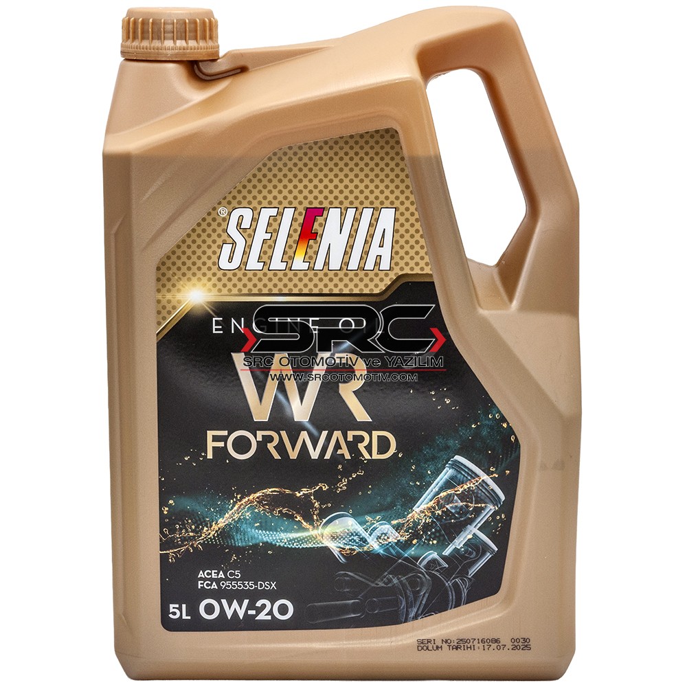 Selenia WR Forward 0W-20 Motor Yağı 5 Litre
