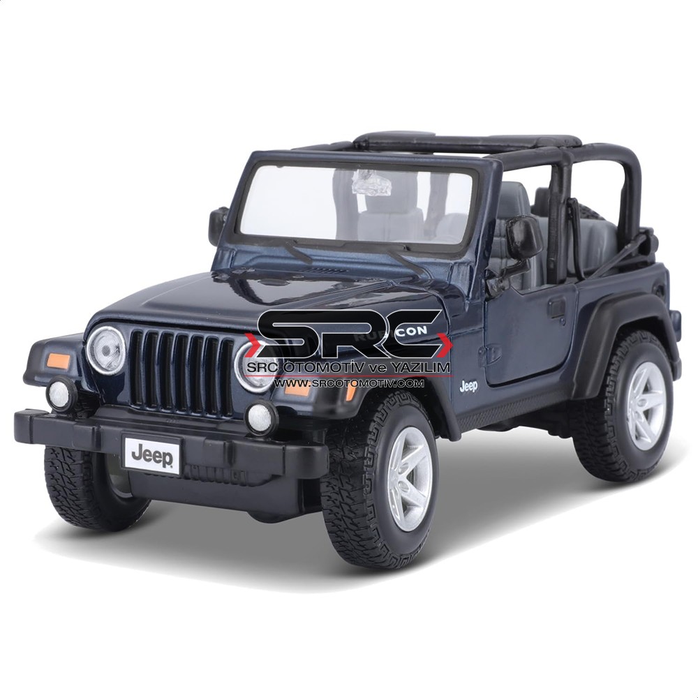 Wrangler Rubicon Model Araç 1:27 (Lacivert)